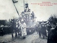 CARNAVAL 1907   "Char de la Marine"